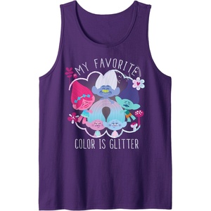 image:imageDreamWorks Trolls My Favorite Glitter Tank TopPurple