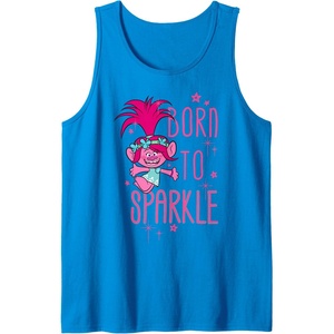 image:imageDreamWorks Trolls Poppy Sparkle Tank TopSapphire Blue