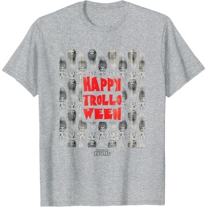 image:imageGood Luck Trolls Halloween Happy Trolloween TShirtHeather Grey