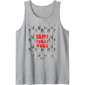 image:imageGood Luck Trolls Halloween Happy Trolloween Tank TopHeather Grey