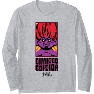 image:imageGood Luck Trolls Halloween Limited Edition Long Sleeve TShirtHeather Grey