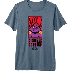 image:imageGood Luck Trolls Halloween Limited Edition Premium Triblend TShirtSlate Grey