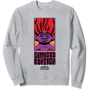 image:imageGood Luck Trolls Halloween Limited Edition SweatshirtHeather Grey