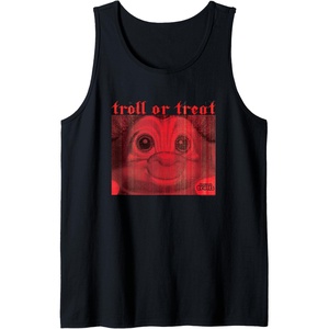 image:imageGood Luck Trolls Halloween TrollorTreat Tank TopBlack