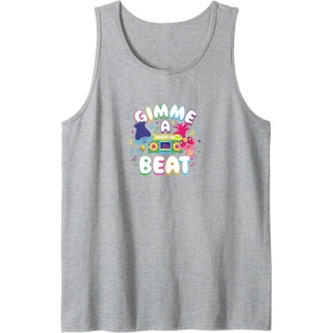 image:imageTrolls  Gimme A Beat Tank TopHeather Grey