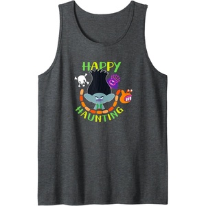 image:imageTrolls  Happy Haunting Tank TopDark Heather Grey
