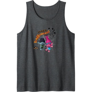 image:imageTrolls  Happy Trolloween Tank TopDark Heather Grey