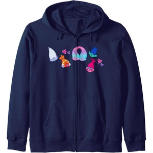 image:imageTrolls  Patches Zip HoodieNavy Blue