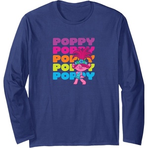 image:imageTrolls  Poppy Long Sleeve TShirtNavy Blue