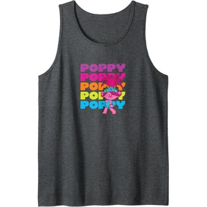 image:imageTrolls  Poppy Tank TopDark Heather Grey