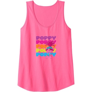 image:imageTrolls  Poppy Tank TopNeon Pink