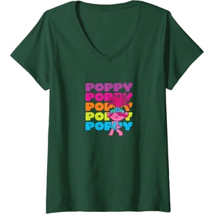 image:imageTrolls  Poppy VNeck TShirtDark Green