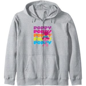 image:imageTrolls  Poppy Zip HoodieHeather Grey