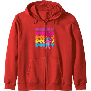 image:imageTrolls  Poppy Zip HoodieRed