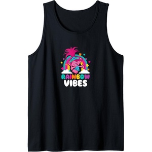 image:imageTrolls  Rainbow Vibes Tank TopBlack