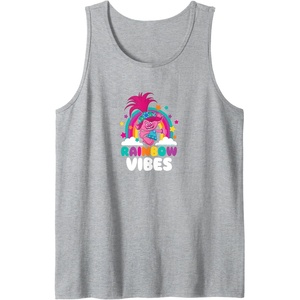 image:imageTrolls  Rainbow Vibes Tank TopHeather Grey