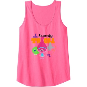 image:imageTrolls  Scaredy Troll Tank TopNeon Pink