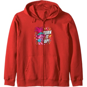 image:imageTrolls  Turn It Up Zip HoodieRed