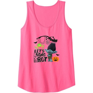 image:imageTrolls Lets Hang Out Tank TopNeon Pink