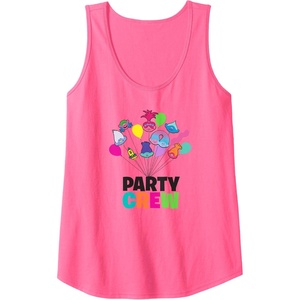 image:imageTrolls Party Crew Tank TopNeon Pink