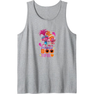 image:imageTrolls Simply Bootiful Tank TopHeather Grey