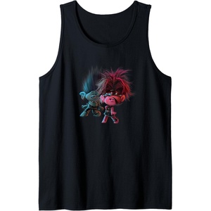 image:imageTrolls World Tour  Branch amp Poppy Pose Tank TopBlack
