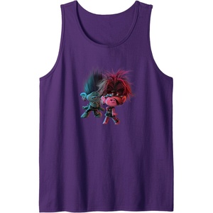 image:imageTrolls World Tour  Branch amp Poppy Pose Tank TopPurple