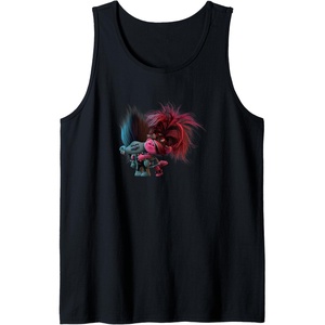 image:imageTrolls World Tour  Branch amp Poppy Tank TopBlack