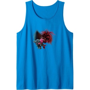 image:imageTrolls World Tour  Branch amp Poppy Tank TopSapphire Blue
