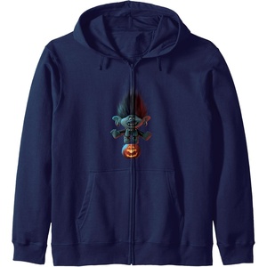 image:imageTrolls World Tour  Branch and Pumpkin Zip HoodieNavy Blue