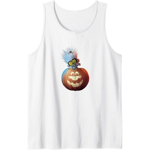 image:imageTrolls World Tour  Diamond in Pumpkin Tank TopWhite