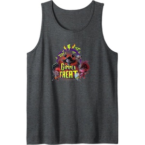 image:imageTrolls World Tour  Gimme A Treat Tank TopDark Heather Grey