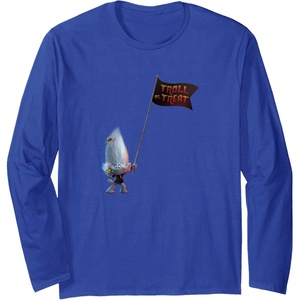 image:imageTrolls World Tour  Guy Diamond Tiny Diamond Long Sleeve TShirtRoyal Blue