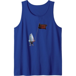 image:imageTrolls World Tour  Guy Diamond Tiny Diamond Tank TopRoyal Blue