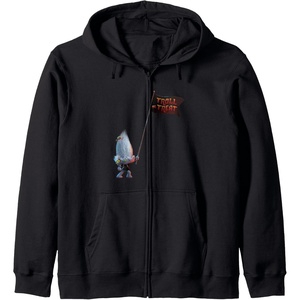 image:imageTrolls World Tour  Guy Diamond Tiny Diamond Zip HoodieBlack