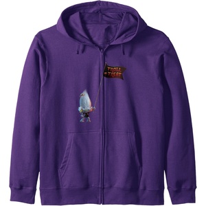 image:imageTrolls World Tour  Guy Diamond Tiny Diamond Zip HoodiePurple