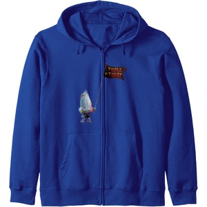 image:imageTrolls World Tour  Guy Diamond Tiny Diamond Zip HoodieRoyal Blue