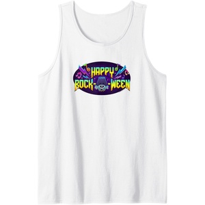 image:imageTrolls World Tour  Happy Rock O Ween Tank TopWhite