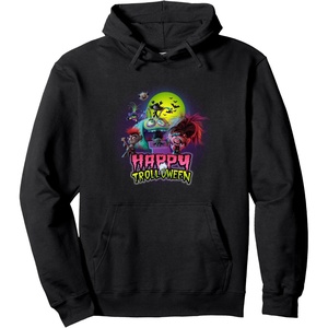 image:imageTrolls World Tour  Happy Trolloween Pullover HoodieBlack
