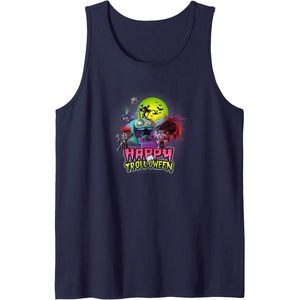 image:imageTrolls World Tour  Happy Trolloween Tank TopNavy Blue