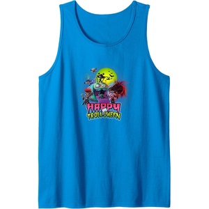 image:imageTrolls World Tour  Happy Trolloween Tank TopSapphire Blue