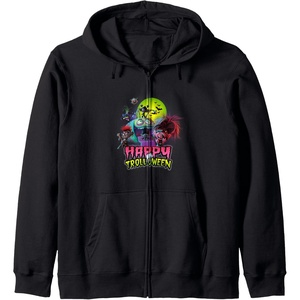 image:imageTrolls World Tour  Happy Trolloween Zip HoodieBlack