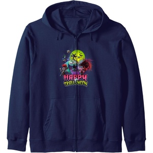 image:imageTrolls World Tour  Happy Trolloween Zip HoodieNavy Blue