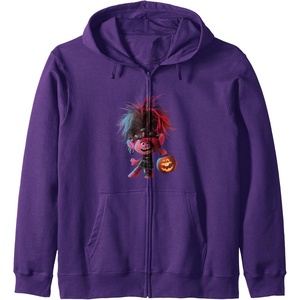 image:imageTrolls World Tour  Poppy amp Pumpkin Zip HoodiePurple