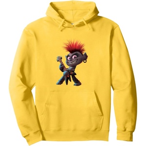 image:imageTrolls World Tour  Queen Barb Pullover HoodieLemon Yellow