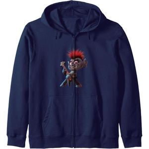 image:imageTrolls World Tour  Queen Barb Zip HoodieNavy Blue
