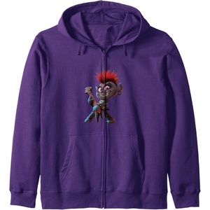 image:imageTrolls World Tour  Queen Barb Zip HoodiePurple