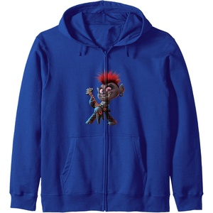 image:imageTrolls World Tour  Queen Barb Zip HoodieRoyal Blue
