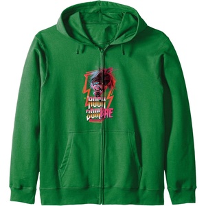 image:imageTrolls World Tour  Rock ZomBAE Zip HoodieDark Green