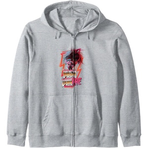 image:imageTrolls World Tour  Rock ZomBAE Zip HoodieHeather Grey